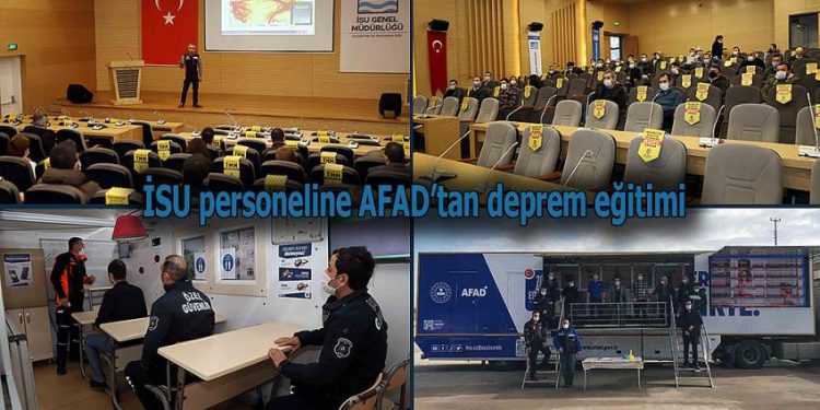 İSU personeline AFADʹtan deprem eğitimi