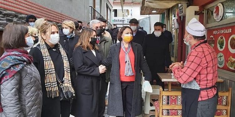 CHP’liler Bartın’da esnafı ve üreticiyi dinledi
