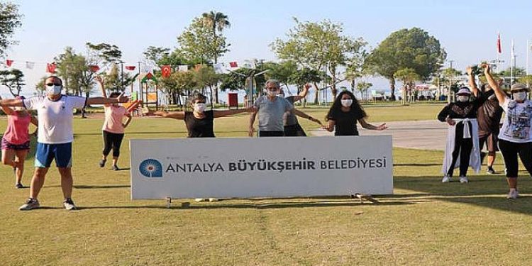 Sosyal mesafeli sabah sporu başlıyor