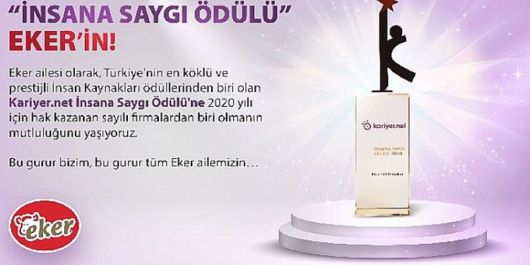 Eker’in İnsana Saygı Ödül Gururu