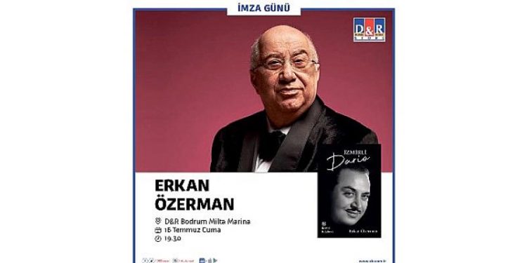 Erkan Özerman D&R mağazalarında Bodrumlu kitapseverlerle buluşuyor
