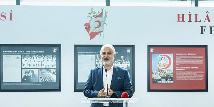 Hilâl-i Ahmer’den Kızılay’a “153 Yıllık İyilik Hareketimiz” sergisi İstanbul Havalimanı’nda açıldı