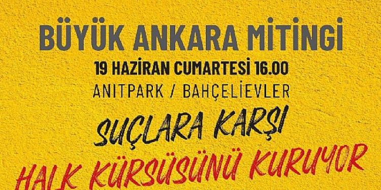 TKP’den Ankara Mitingi: Bu karanlığı yırtıp atacağız