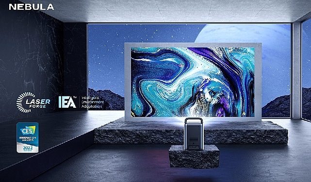 Anker Nebula Cosmos Laser 4K ile Kusursuz Görüntü, Mükemmel Ses