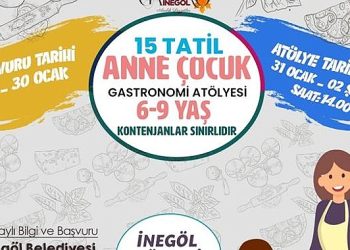 Anne Çocuk Gastronomi Atölyesi İçin Başvurular Başladı