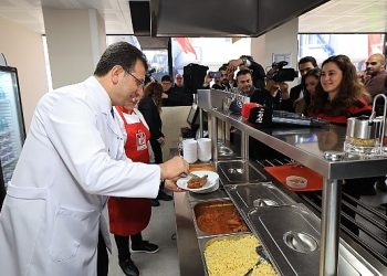 İBB, 6’ncı Kent Lokantası’nı Avcılar’da Açtı Kent Lokantası Açılışı Mini Mitinge Dönüştü