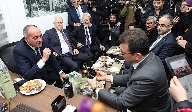 İlk Zeytin Alışverişi Ekrem İmamoğlu’ndan