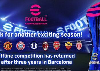 KONAMI, eFootball Championship Pro 2023’te Yarışacak Sekiz Kulübü Duyurdu
