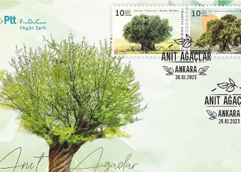 PTT’den “Anıt Ağaçlar” Konulu Anma Pulu ve İlkgün Zarfı